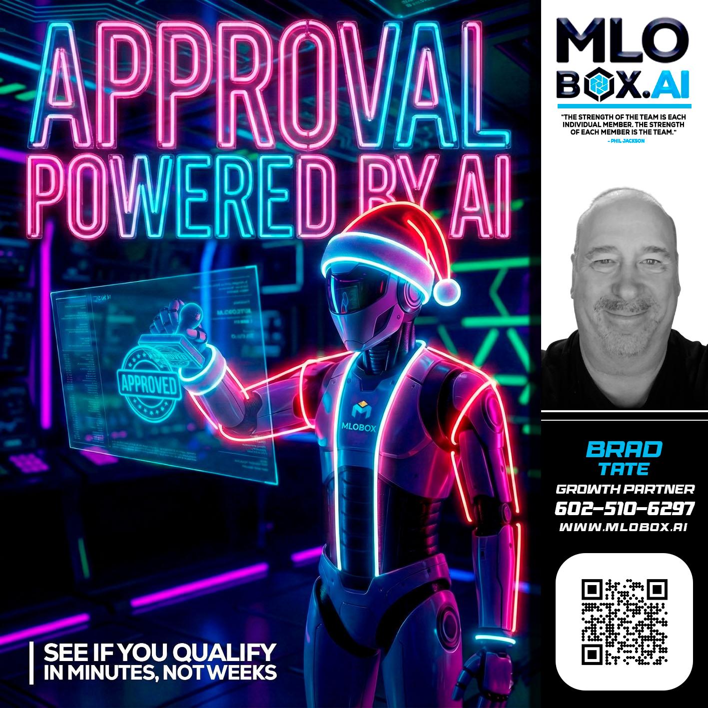 APPROVAL BY AI - Brad Tate -Loan Officer