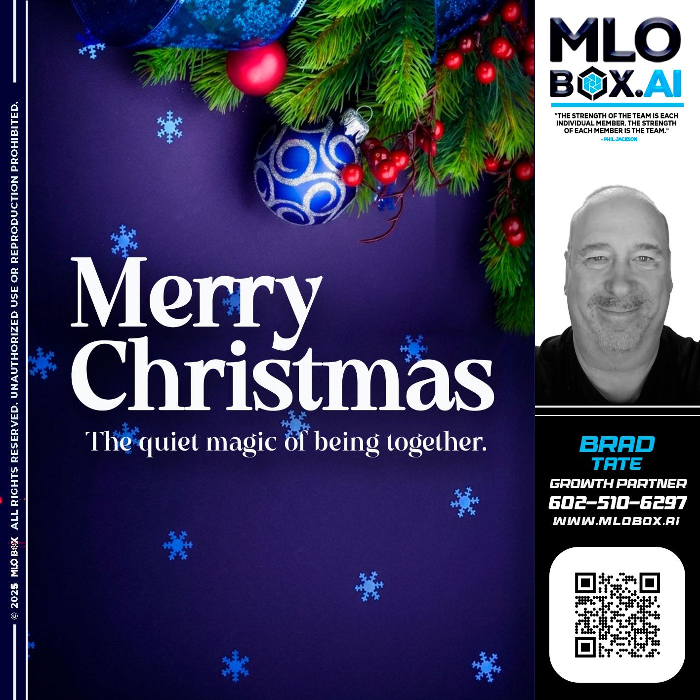 merry christmas - Brad Tate -Loan Officer