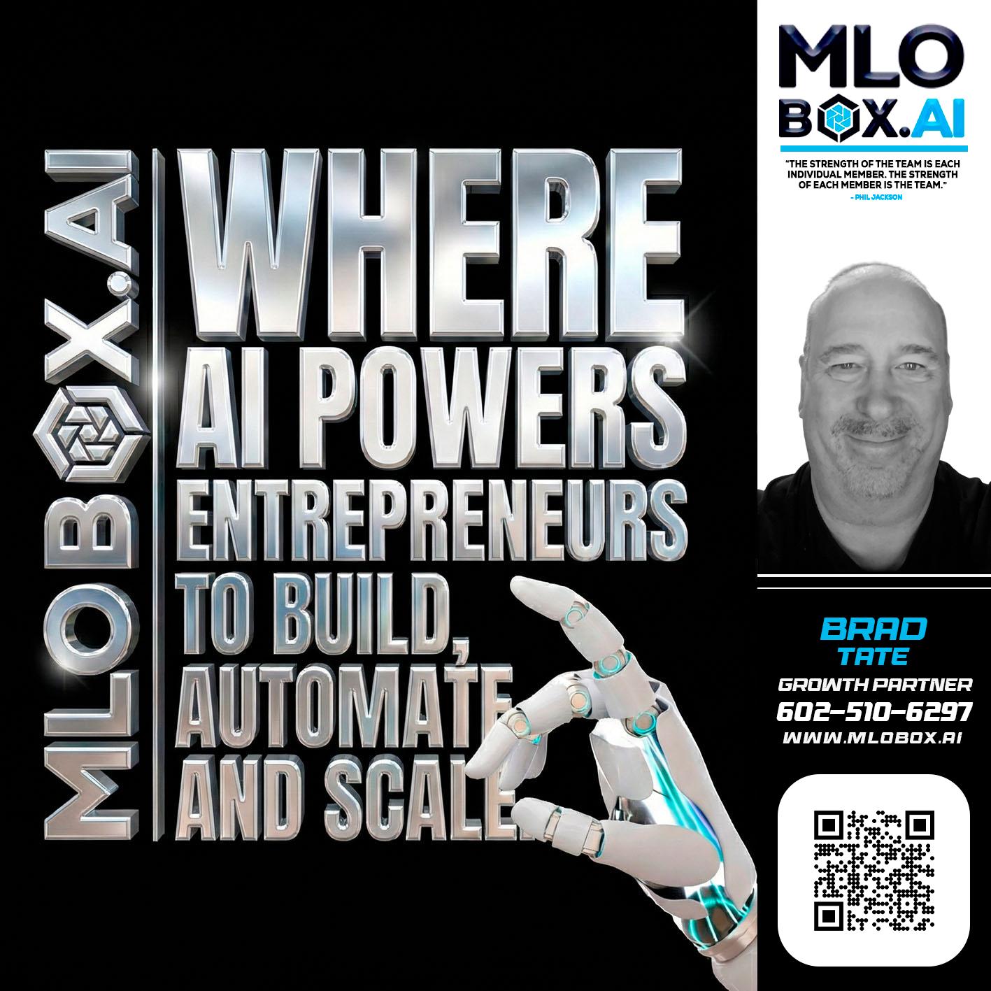 WHERE AI POWERS - Brad Tate -Loan Officer