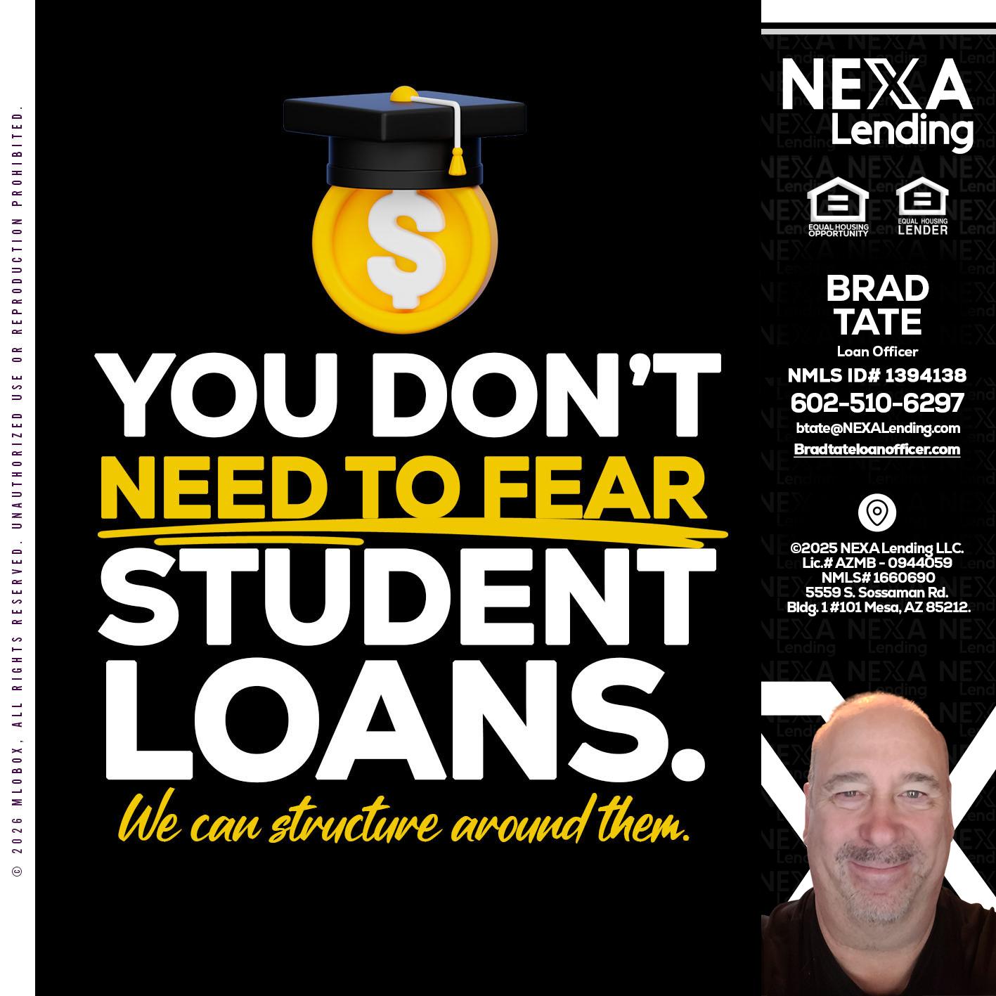 YOU DONT NEED - Brad Tate -Loan Officer