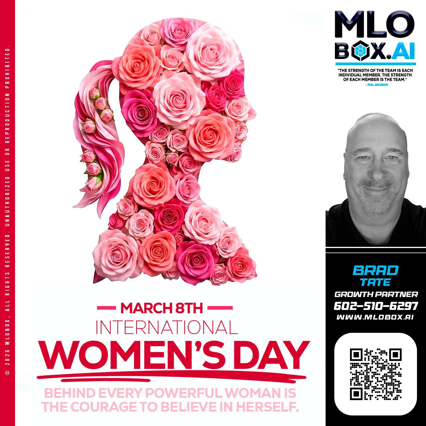 MARCH 8TH - Brad Tate -Loan Officer