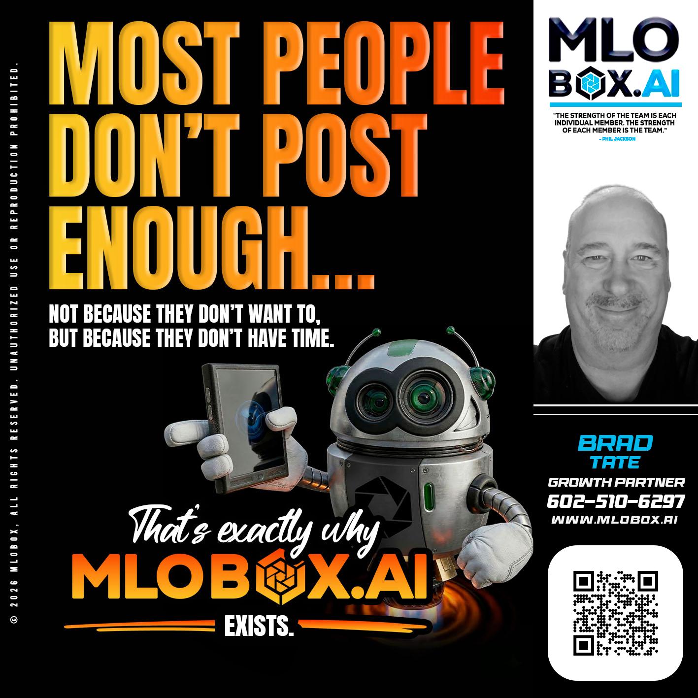 most people - Brad Tate -Loan Officer